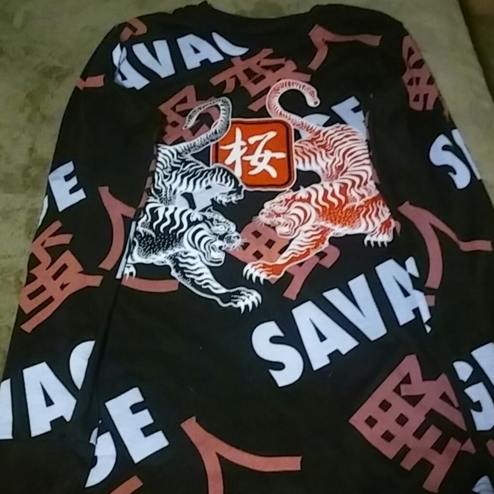 🆕️Long sleeve shirt with two lions on it/NWNT